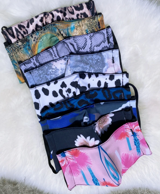 Image Title Onzie Mindful Masks - Adult size. Assorted Pack of 2